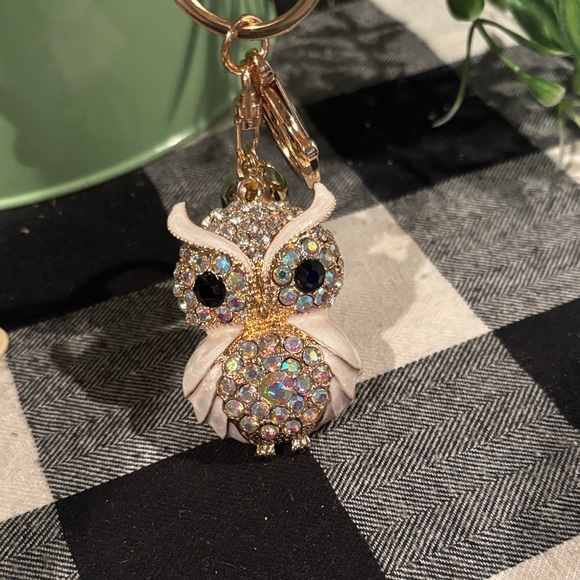 Sparkling Owl Keychains - Picture 2 of 4